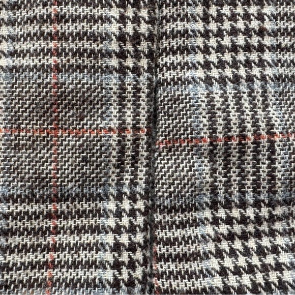 MERONA Plaid Tweed & Genuine Leather Gloves – Size S/M - Picture 6 of 7